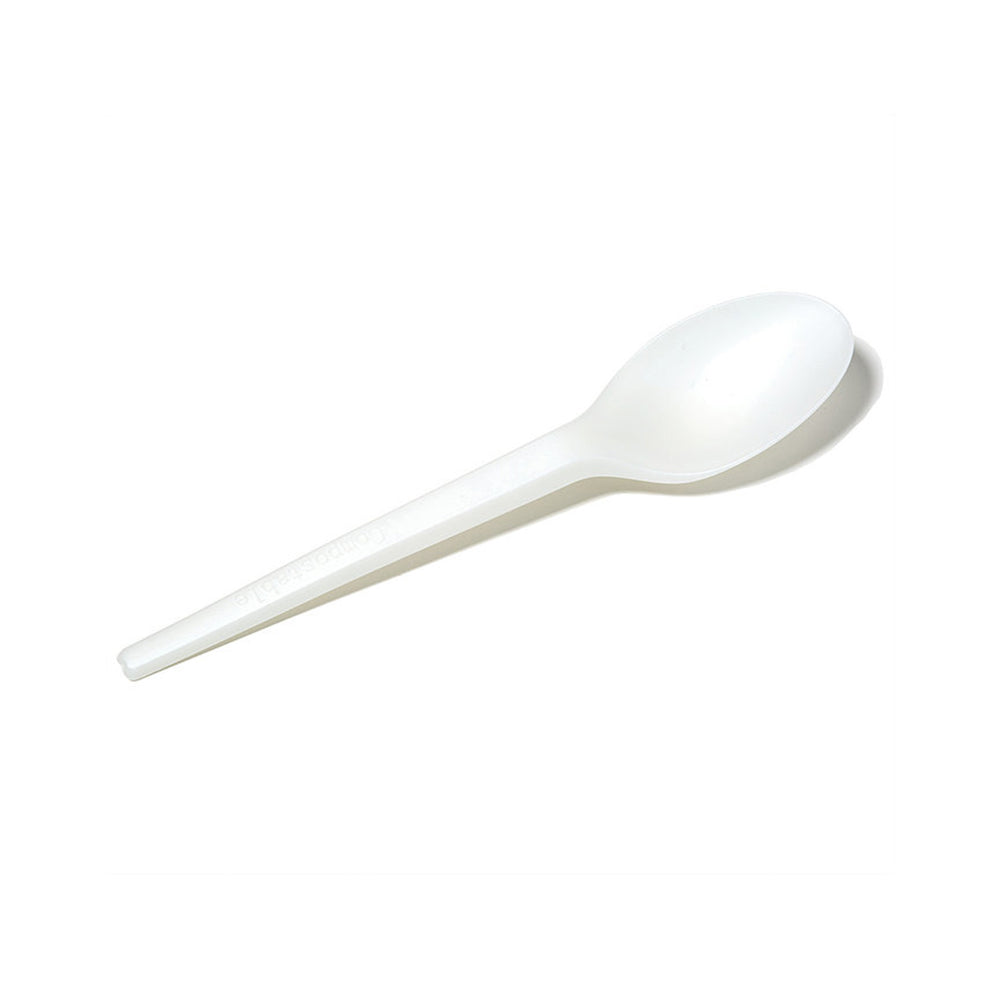 6.5" Wrapped CPLA Spoon, Qty 50