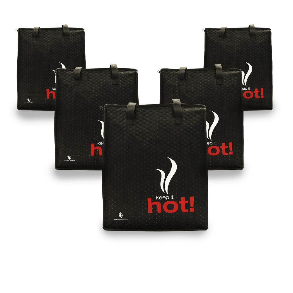 
            
                Load image into Gallery viewer, Pack of 5 Large Insulated Cooler Bags
            
        